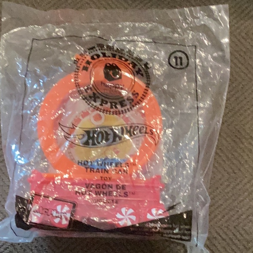 HotWheels McDonald’s #11 Holiday Express Happy Meal Toy 2017